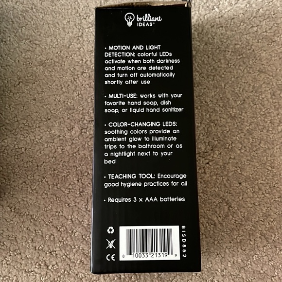 LED soap dispenser NWT - Picture 3 of 4